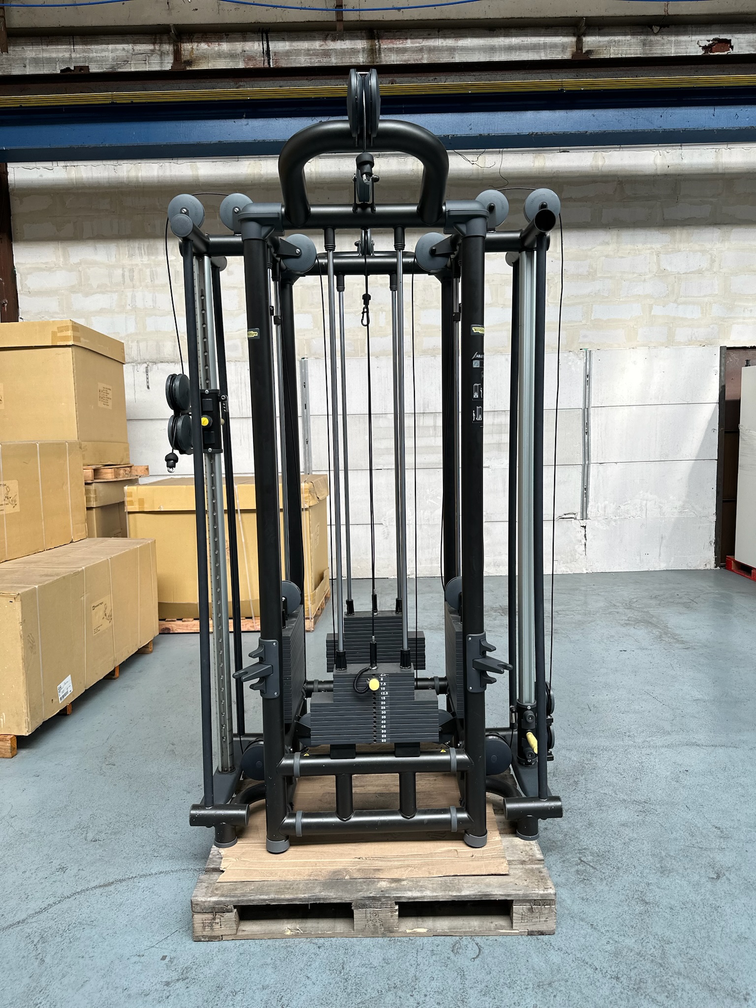 Cable Tower Technogym MB89 multi postes 4 stations jungle – Image 2
