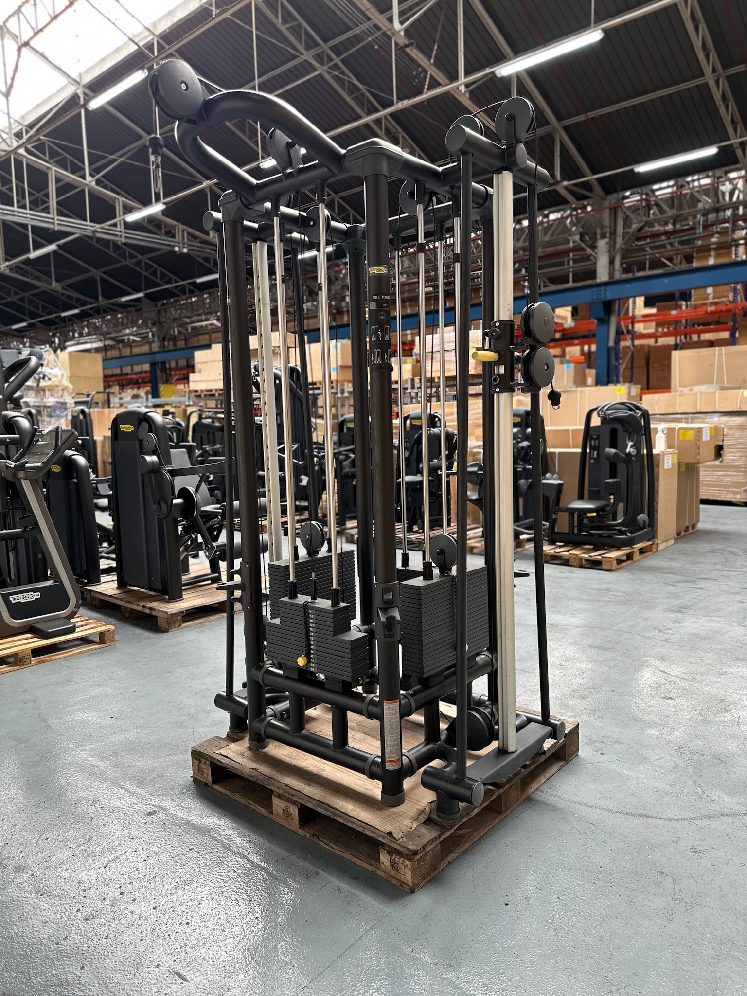 Cable Tower Technogym MB89 multi postes 4 stations jungle – Image 6