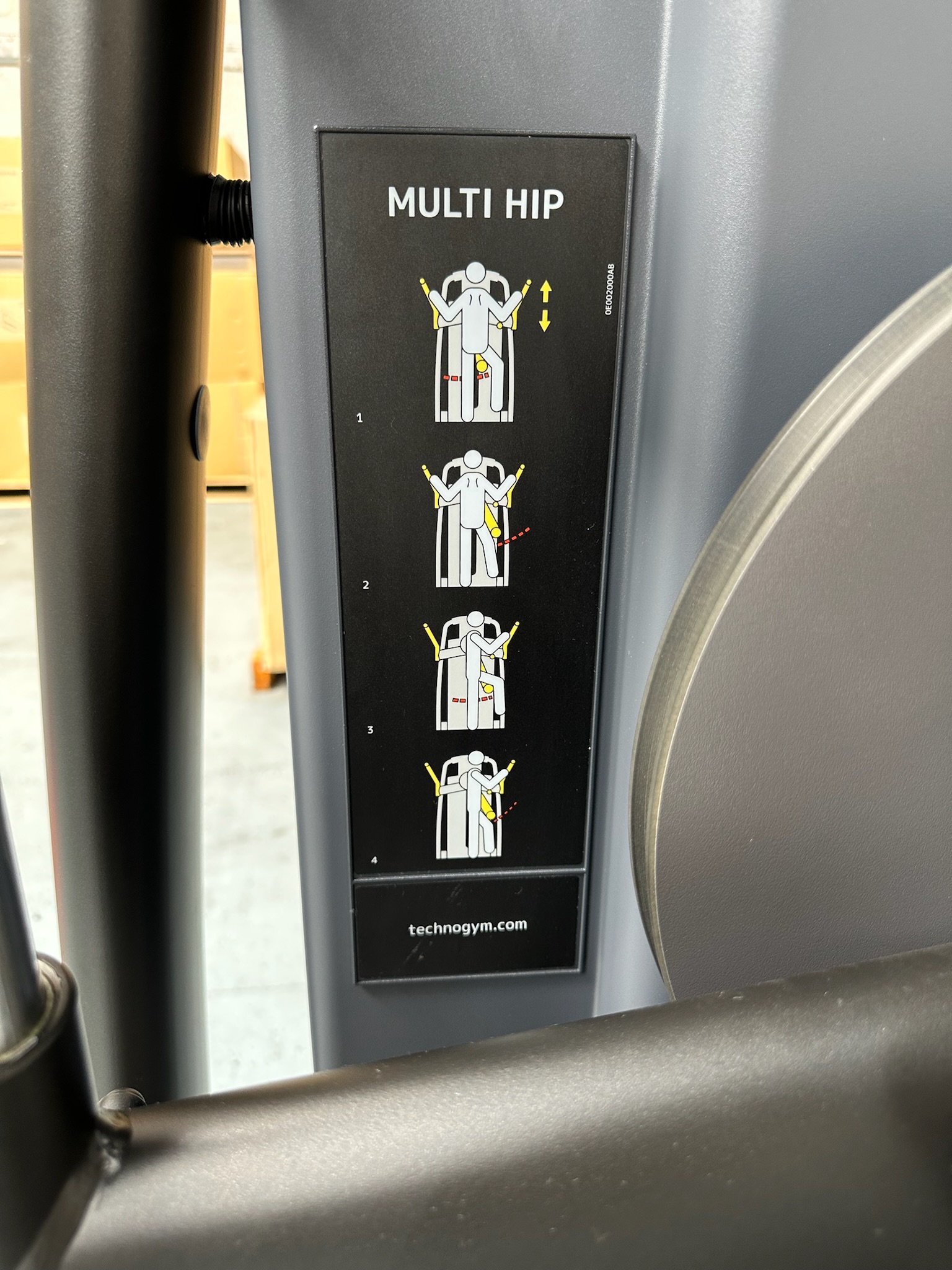 Multi Hip Technogym ML67 Selection 900 Meteor Black – Image 4