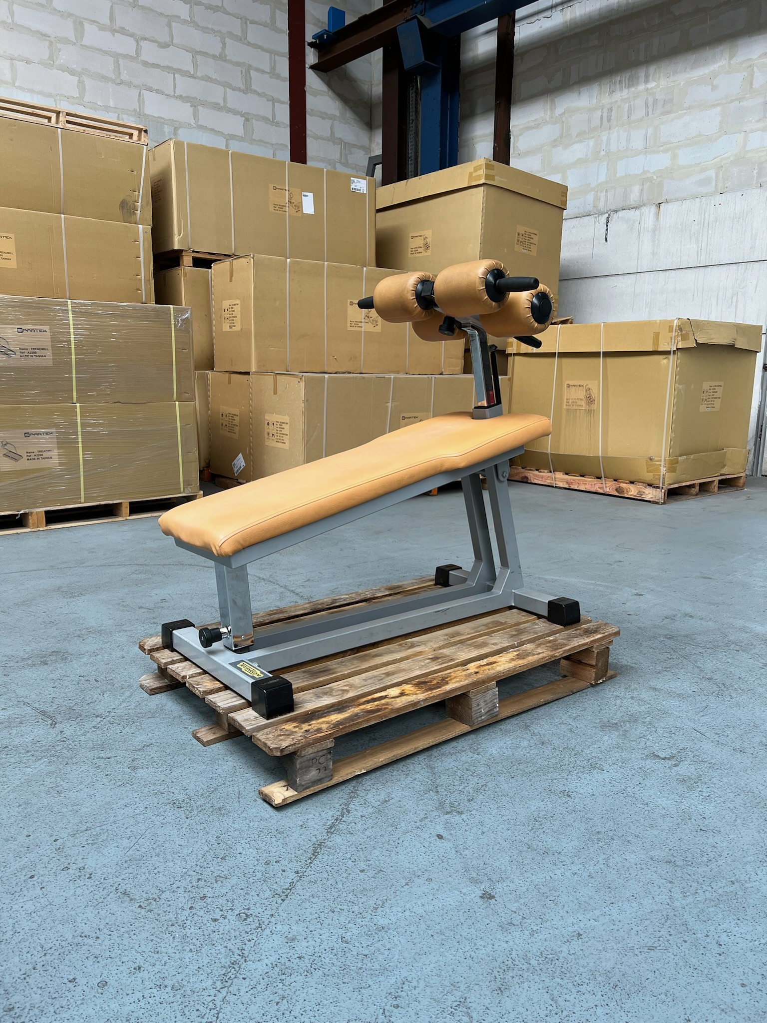 Crunch Bench P015 Isotonic Technogym