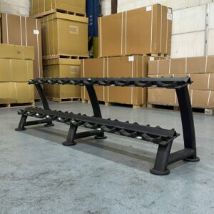 Dumbbell rack - 2 tier / 10 pairs