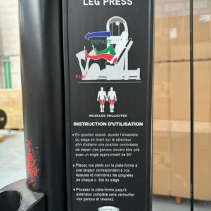 Leg press Chassis Noir G3-S70 Matrix