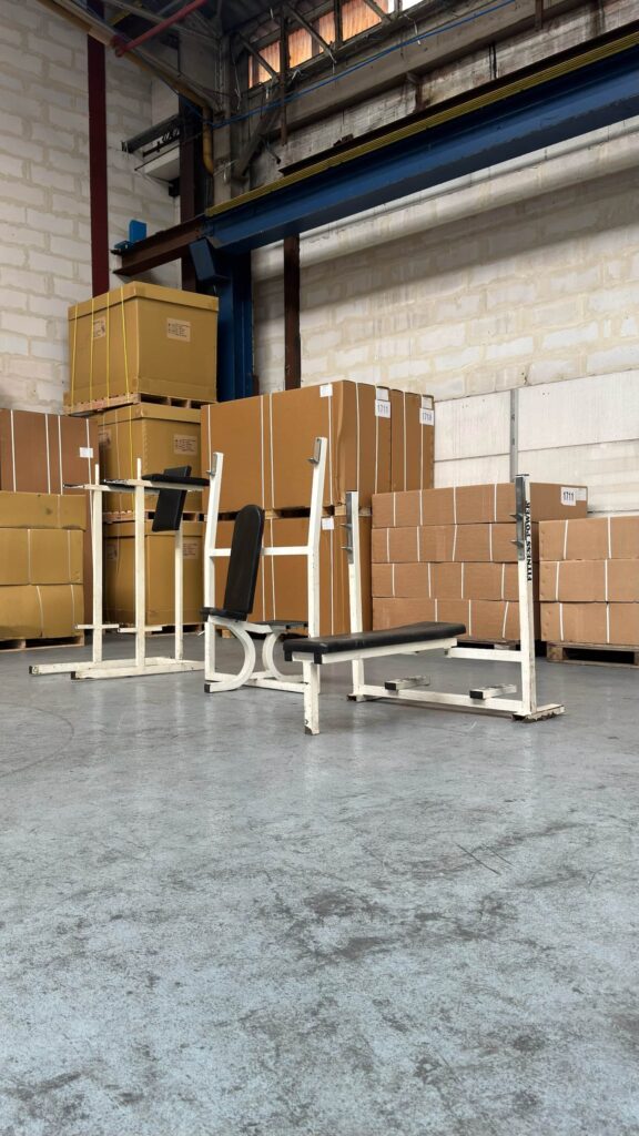 Lot 3 appareils de machines de musculation Fitness
