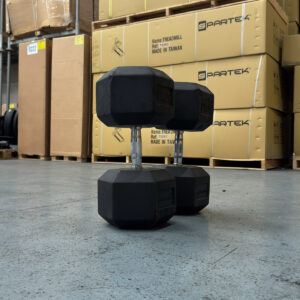 Pair of Dumbbells Hex 50 kg Fitness