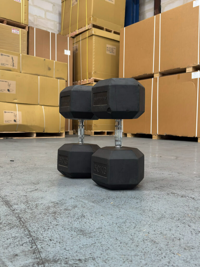 Pair of Dumbbells Hex 50 kg Fitness