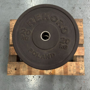 Set of 4 Olympic bumper plates Rekord