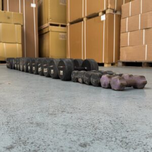 10 Pairs of Dumbbells 4 to 40 kg Fitness