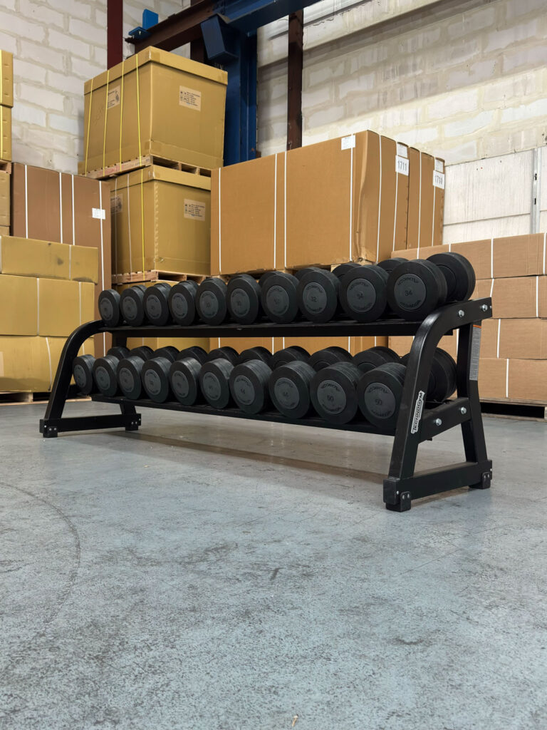 10 Pairs of Dumbbells 26–50 kg Technogym