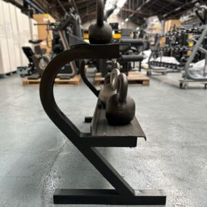 Set of 8 Cast Iron Kettlebells Fitness