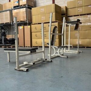 Lot 3 appareils de machines de musculation Fitness
