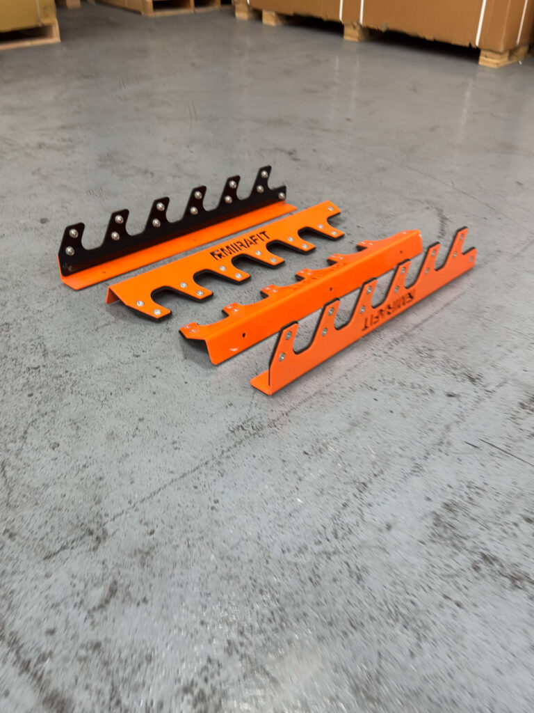 Wall-Mounted Olympic Bar Holders Mirafit