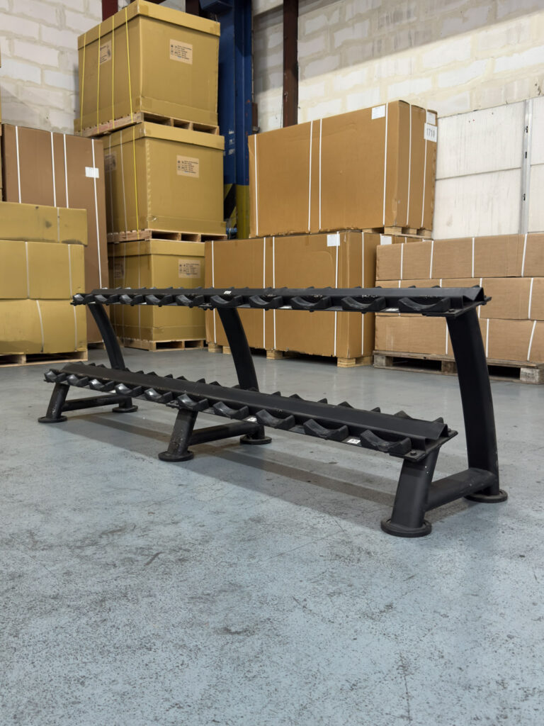 2-Tier Dumbbell Rack Fitness