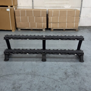 2-Tier Dumbbell Rack Fitness
